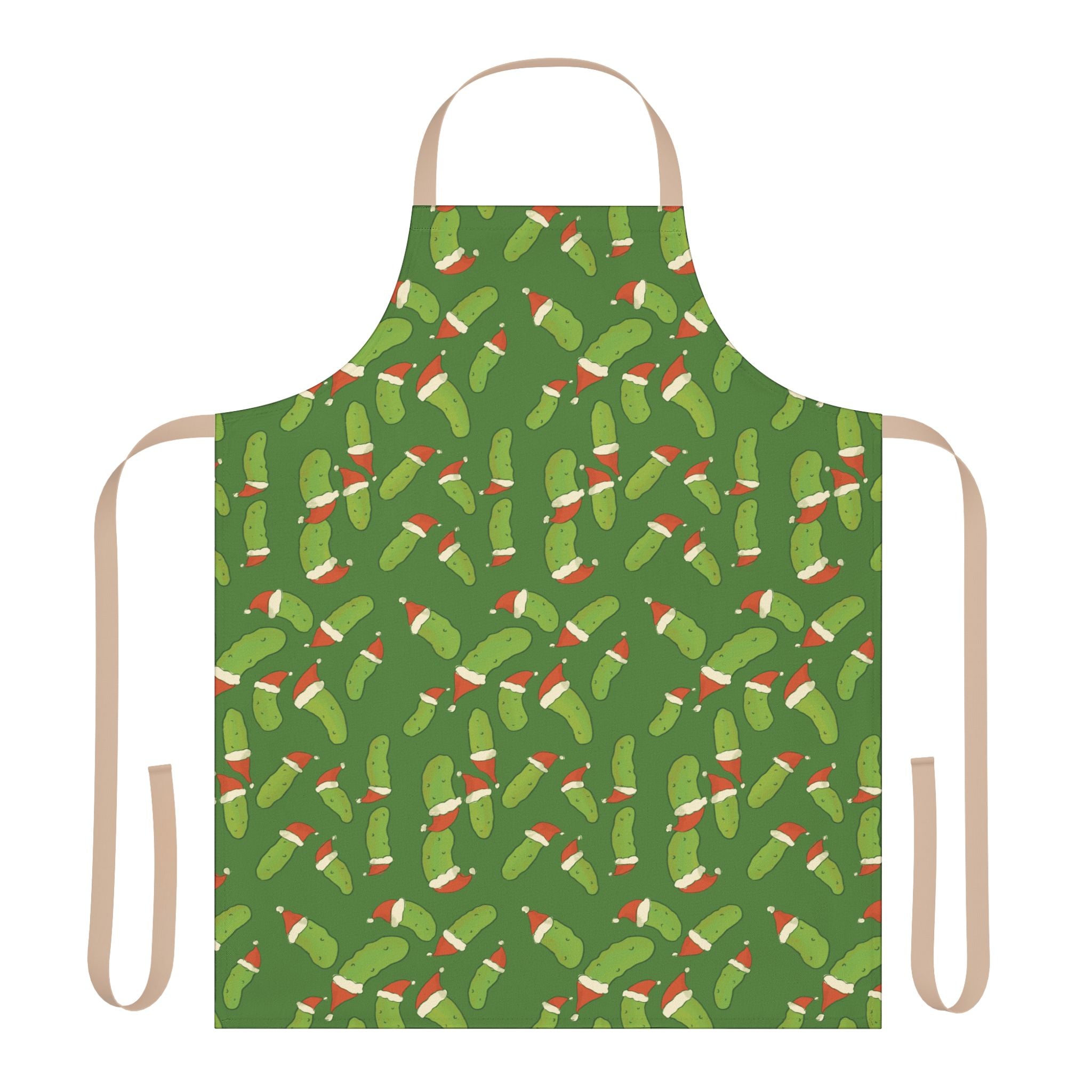 Dill Pickle Christmas Apron