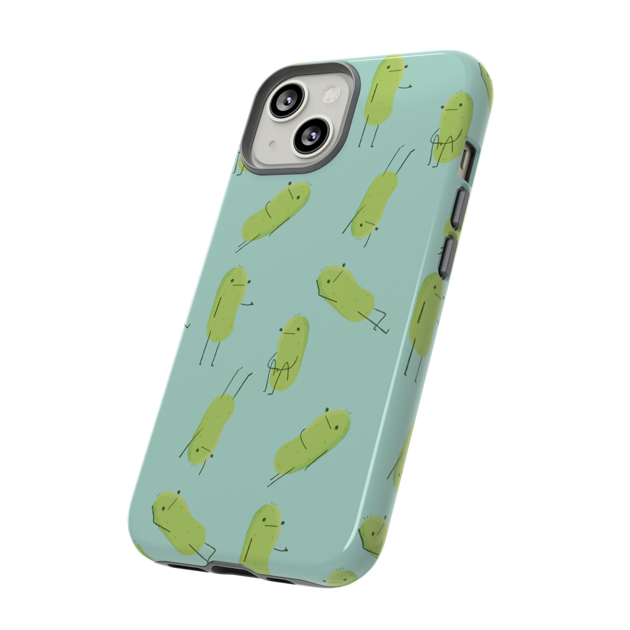 In a Pickle PatternTough iPhone Case