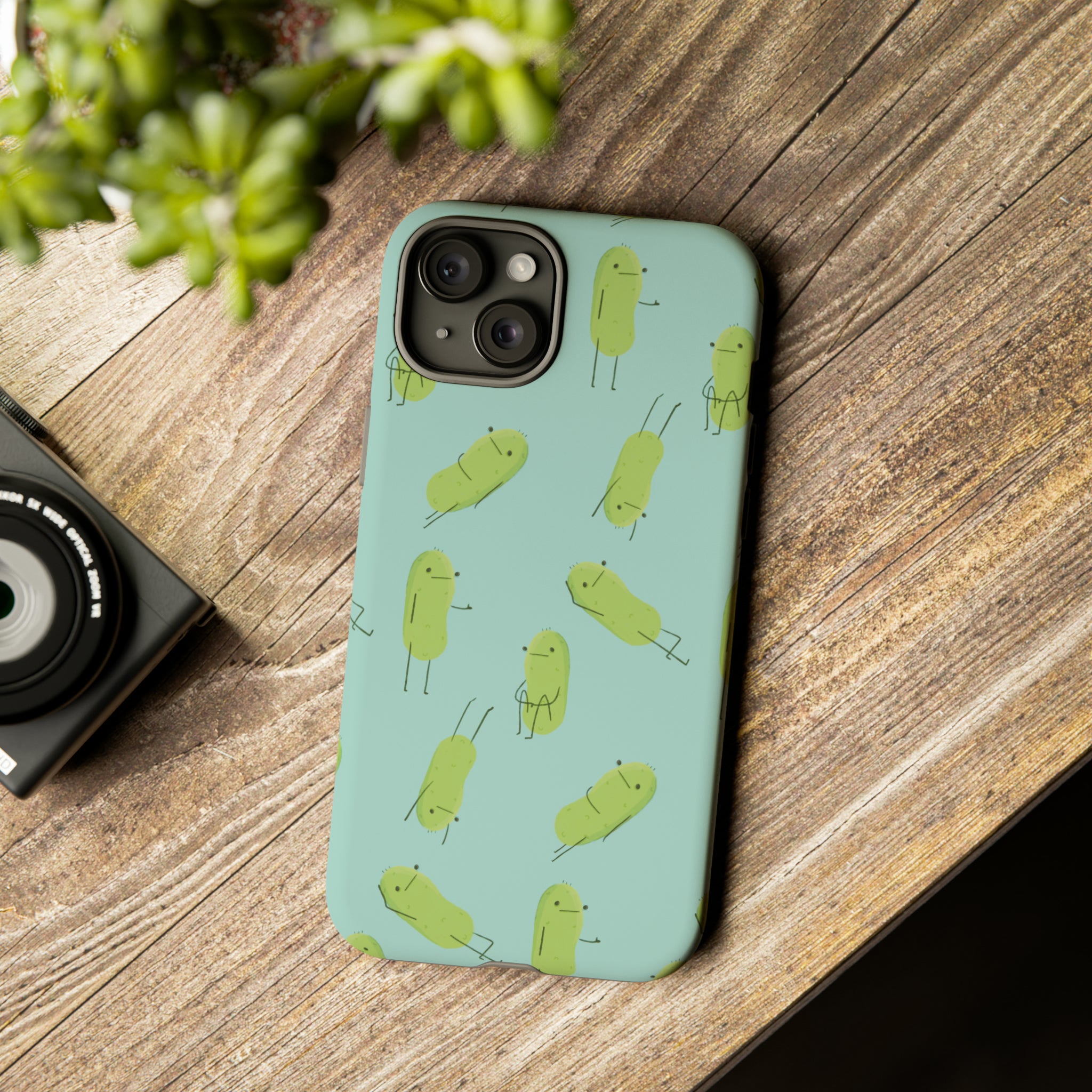 In a Pickle PatternTough iPhone Case