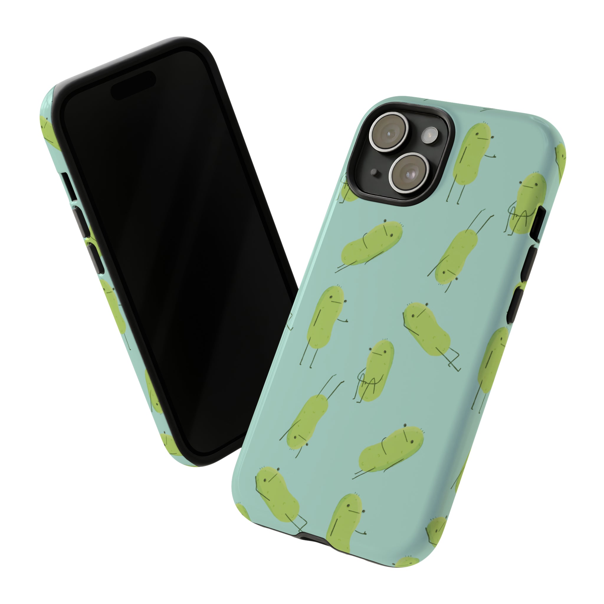 In a Pickle PatternTough iPhone Case