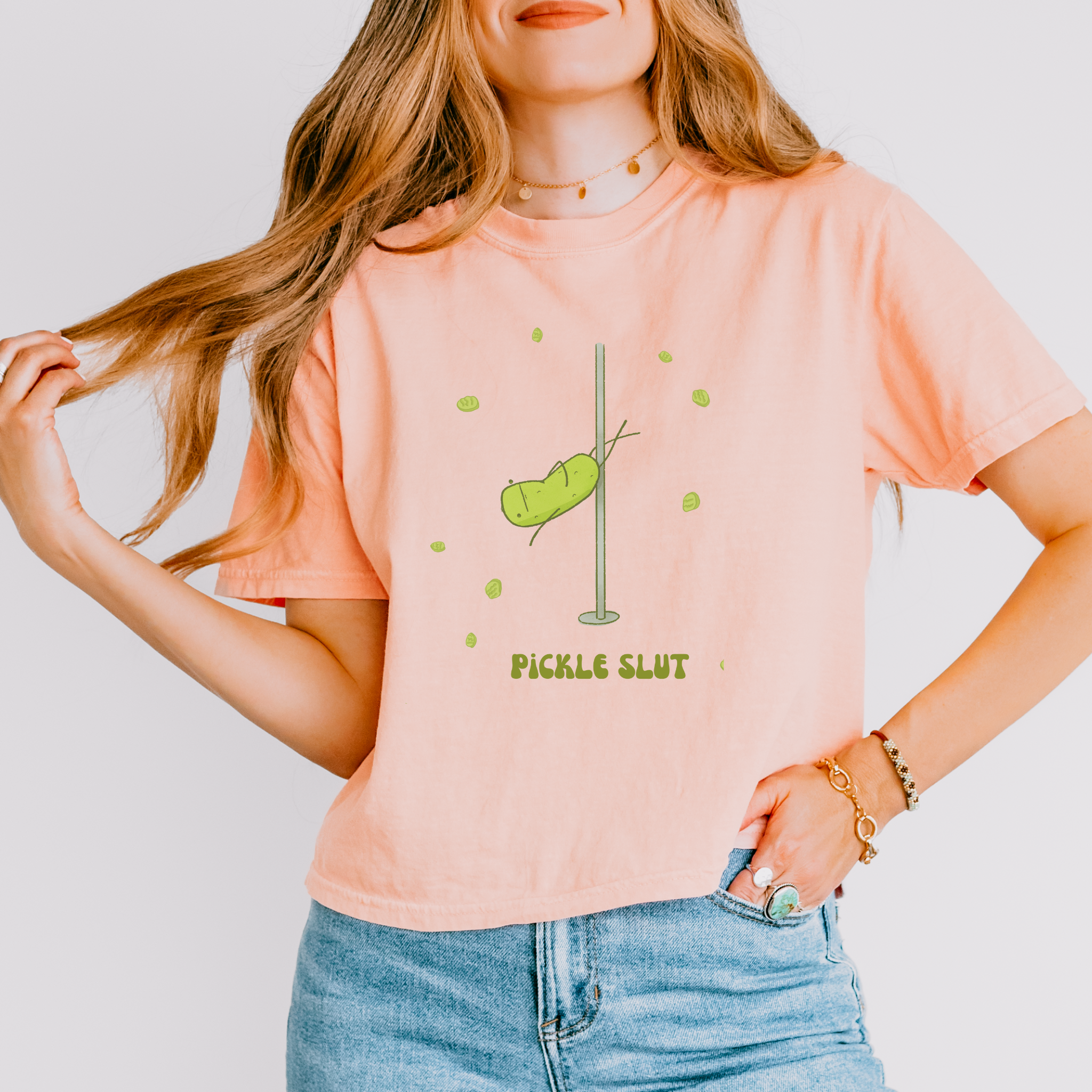 Pickle Slut Boxy T-shirt