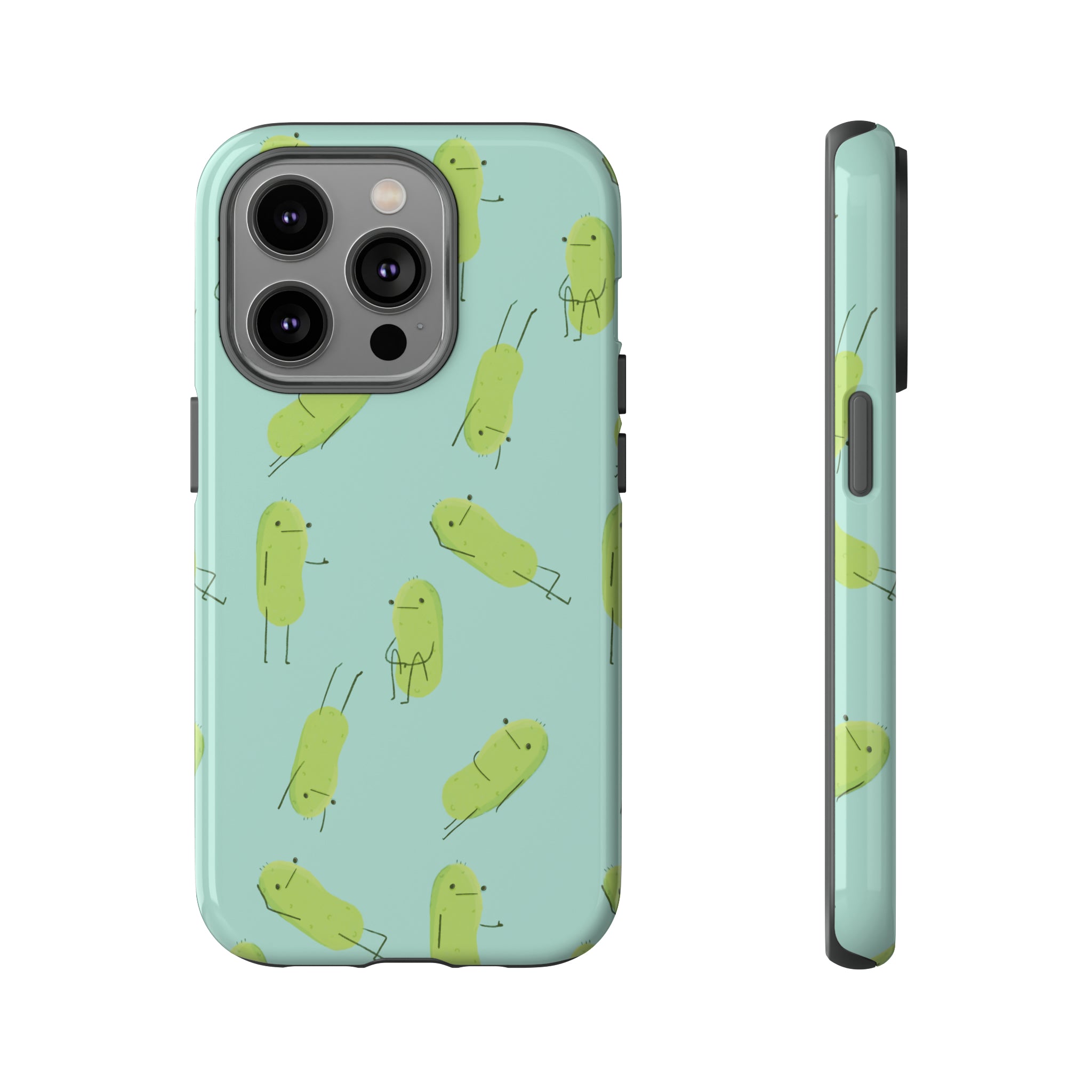 In a Pickle PatternTough iPhone Case