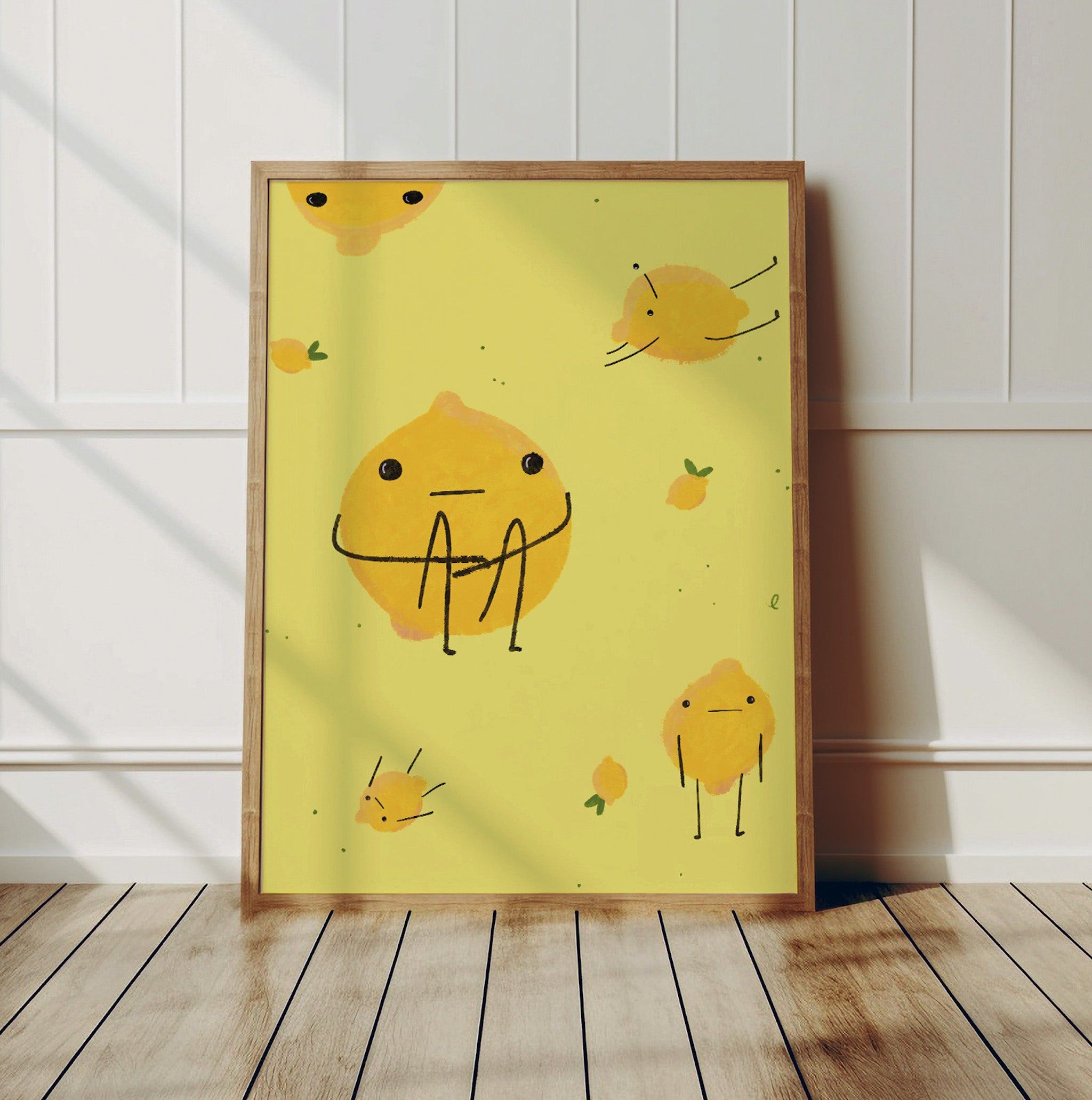Existential Lemon Print