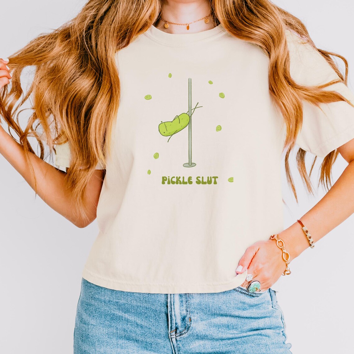 Pickle Slut Boxy T-shirt