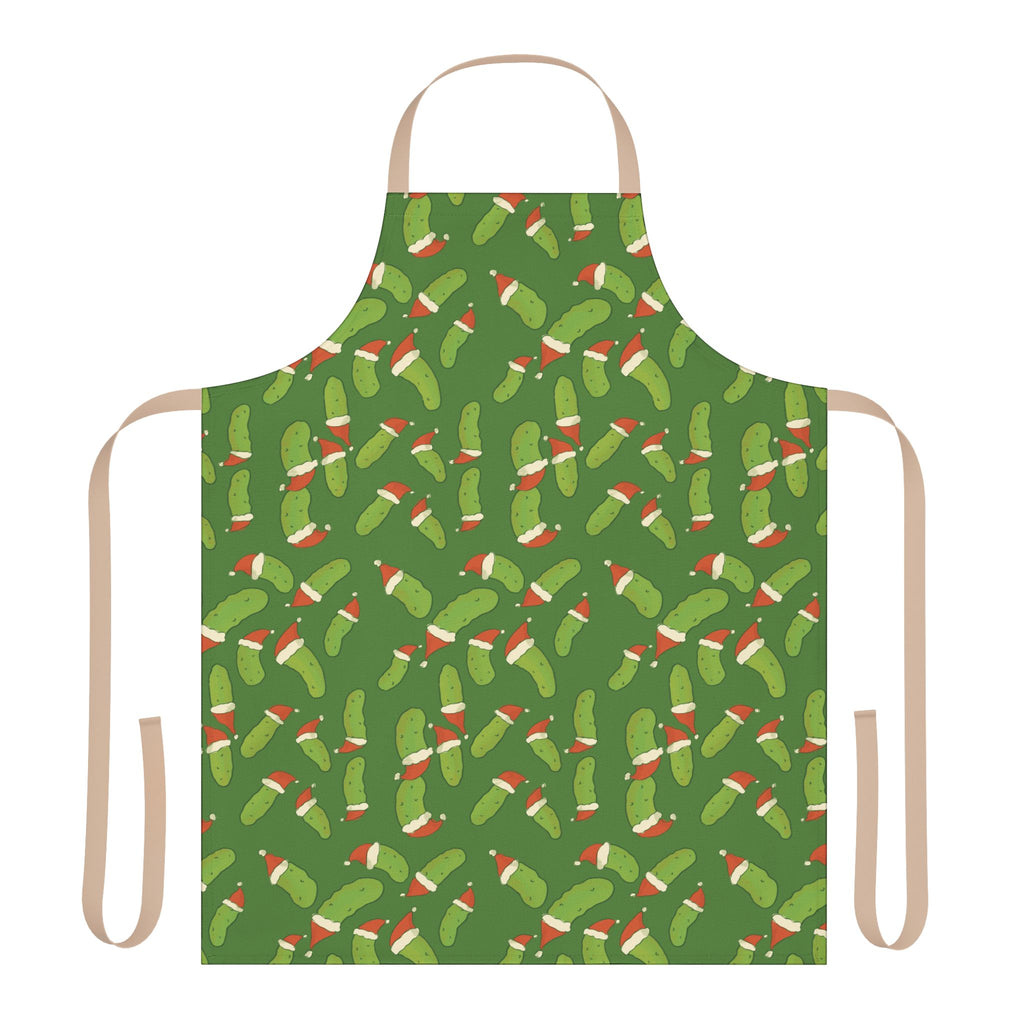 Dill Pickle Christmas Apron