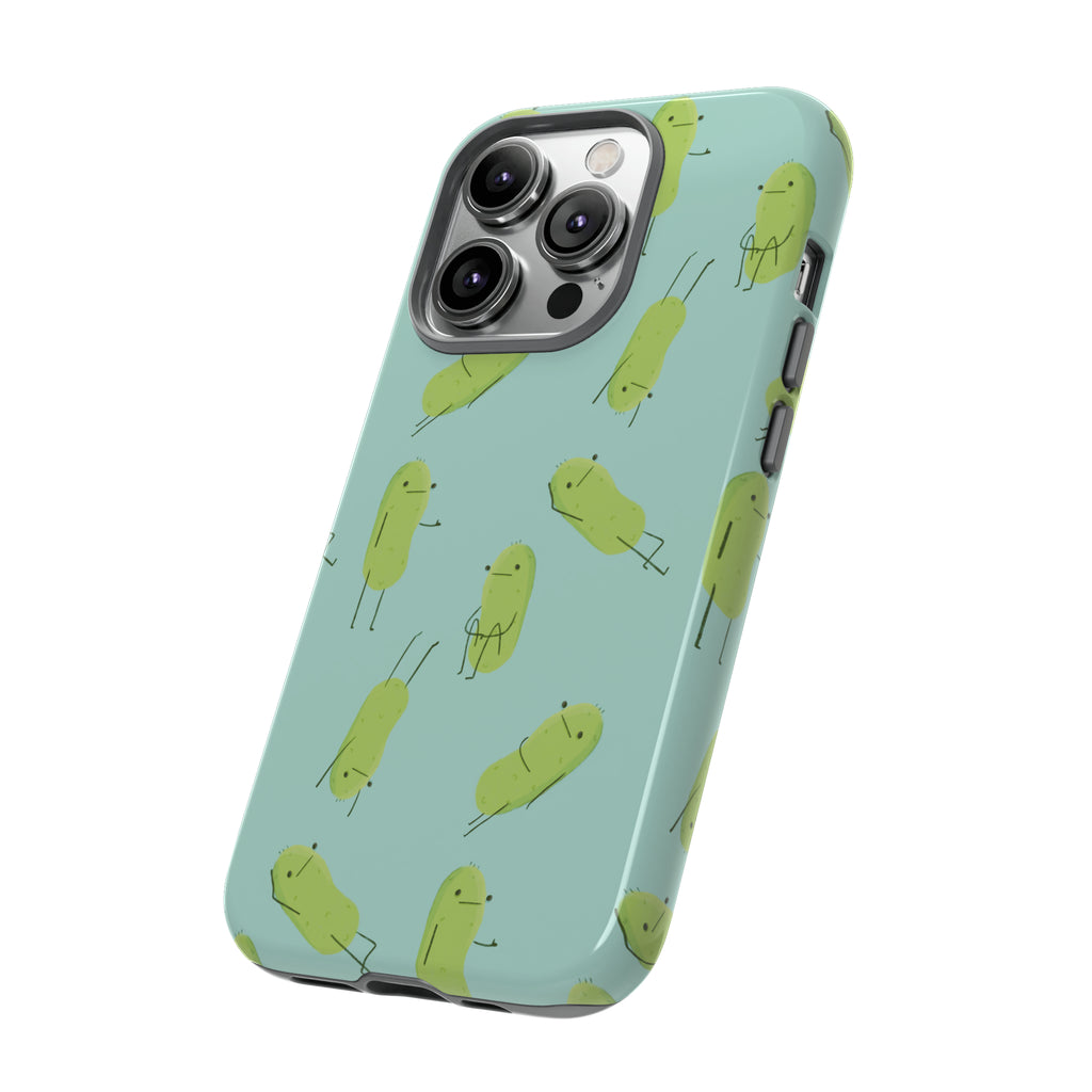 In a Pickle PatternTough iPhone Case