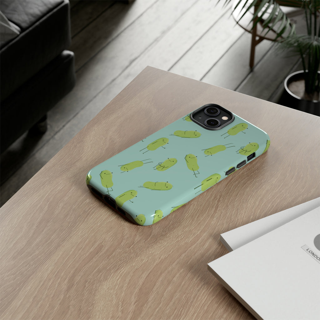 In a Pickle PatternTough iPhone Case