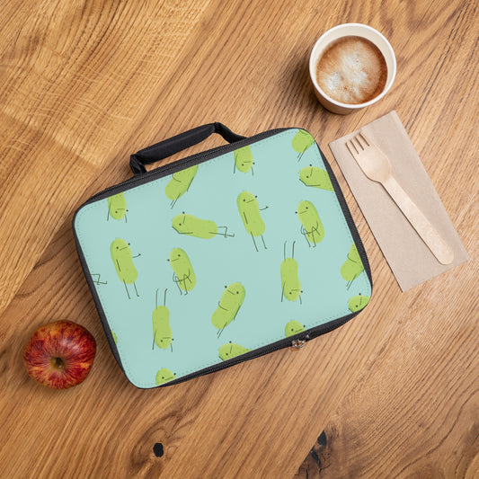 Awkward Pickle Patterned Lunch Bag