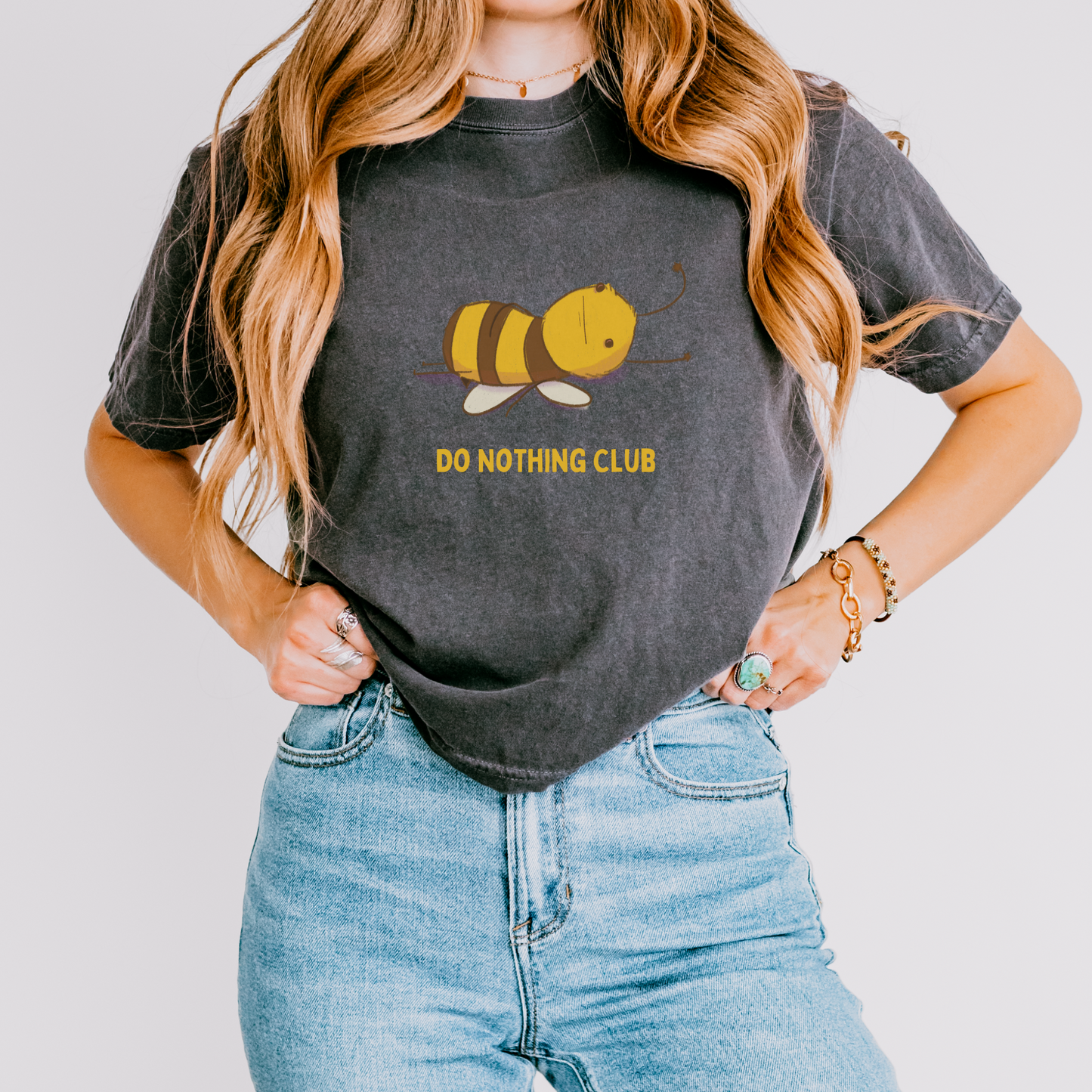 Do Nothing Club Cropped Tee