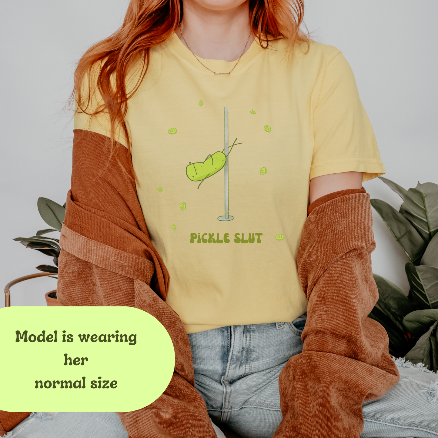 Pickle Slut Oversized Tee