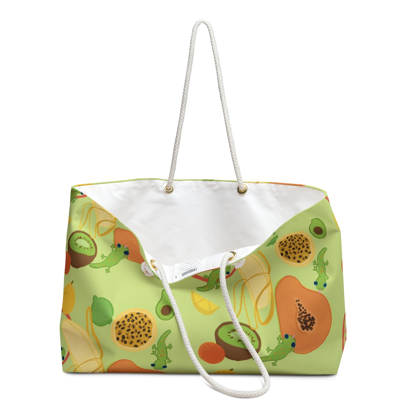 Tropical fruits n' gecko Tote