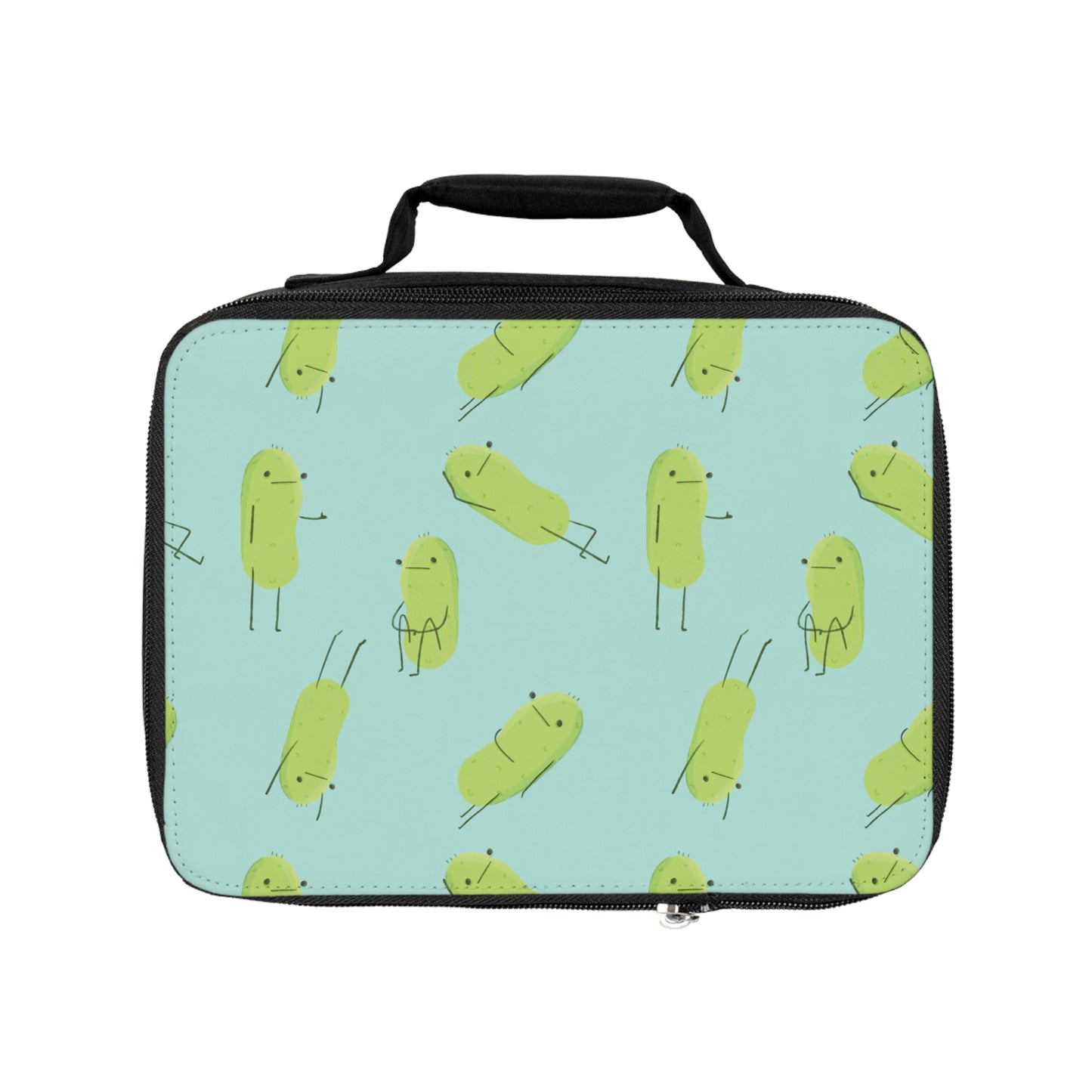 Awkward Pickle Patterned Lunch Bag