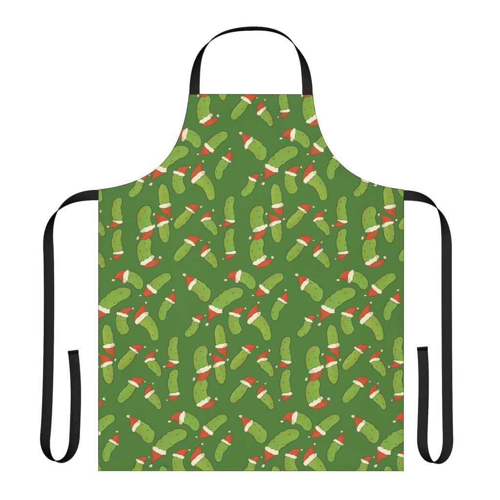 Dill Pickle Christmas Apron
