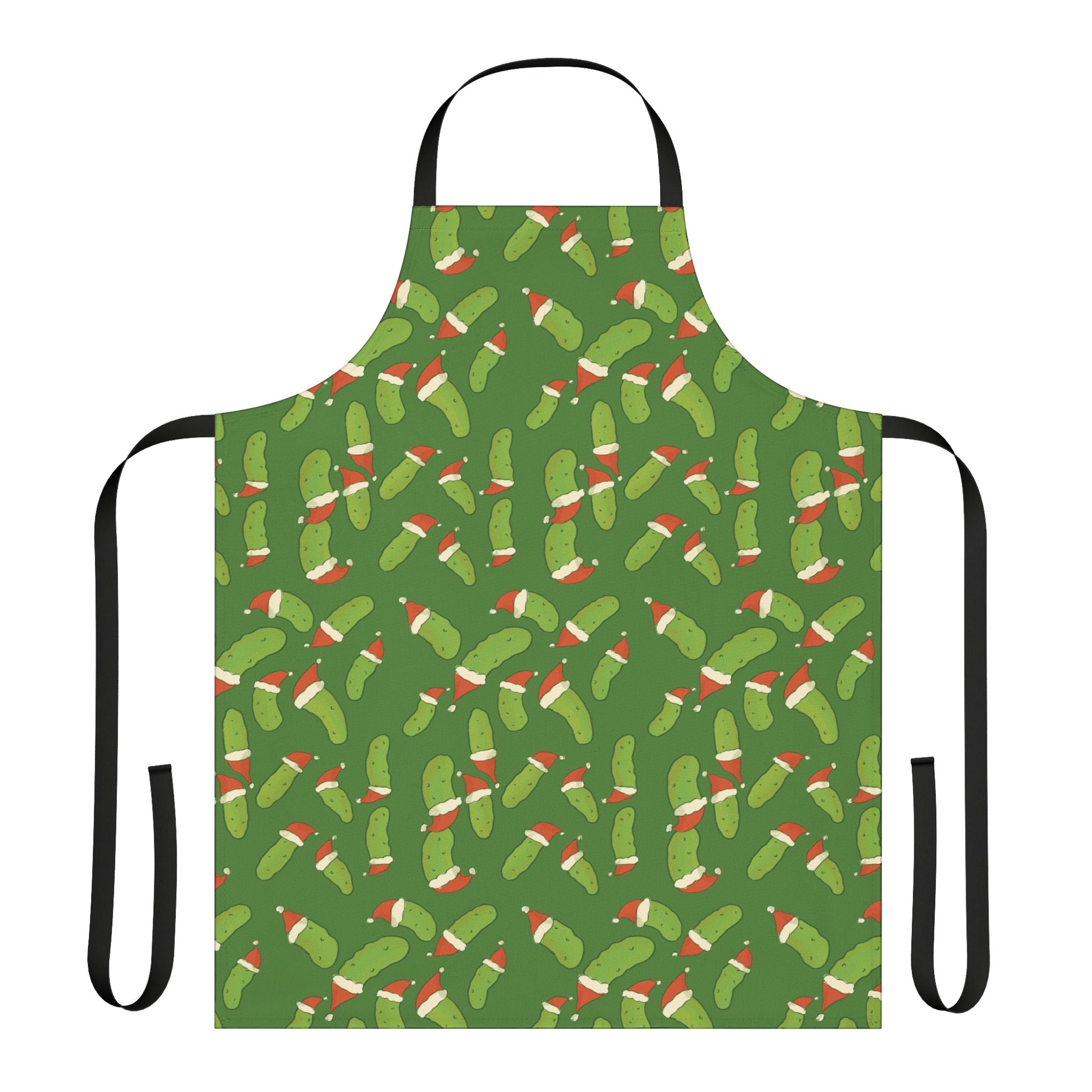 Dill Pickle Christmas Apron