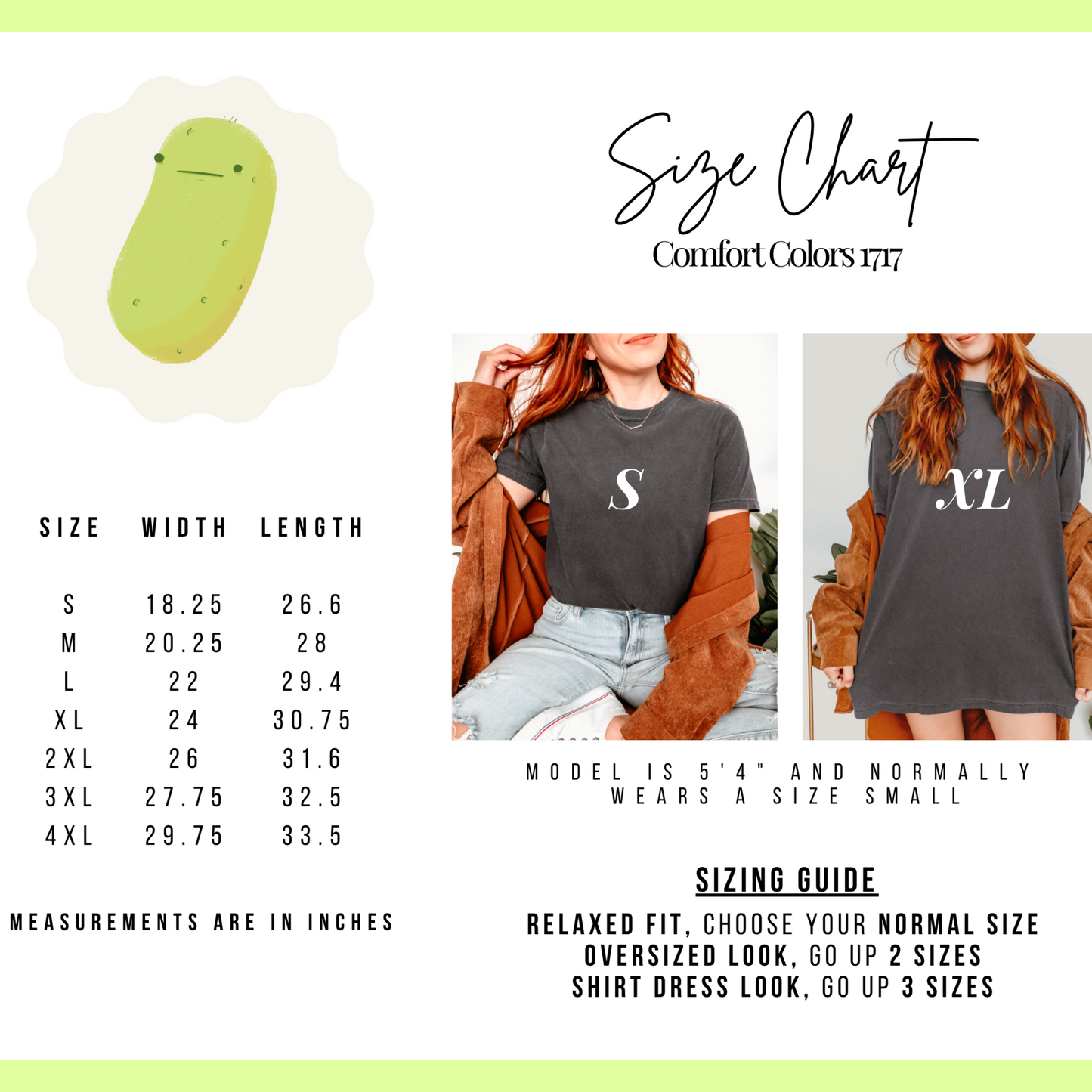 Pickle Slut Oversized Tee